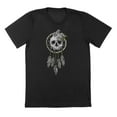 thumbnail image 1 of Night Watcher Humor Graphic Black Mens T-Shirt, 1 of 1