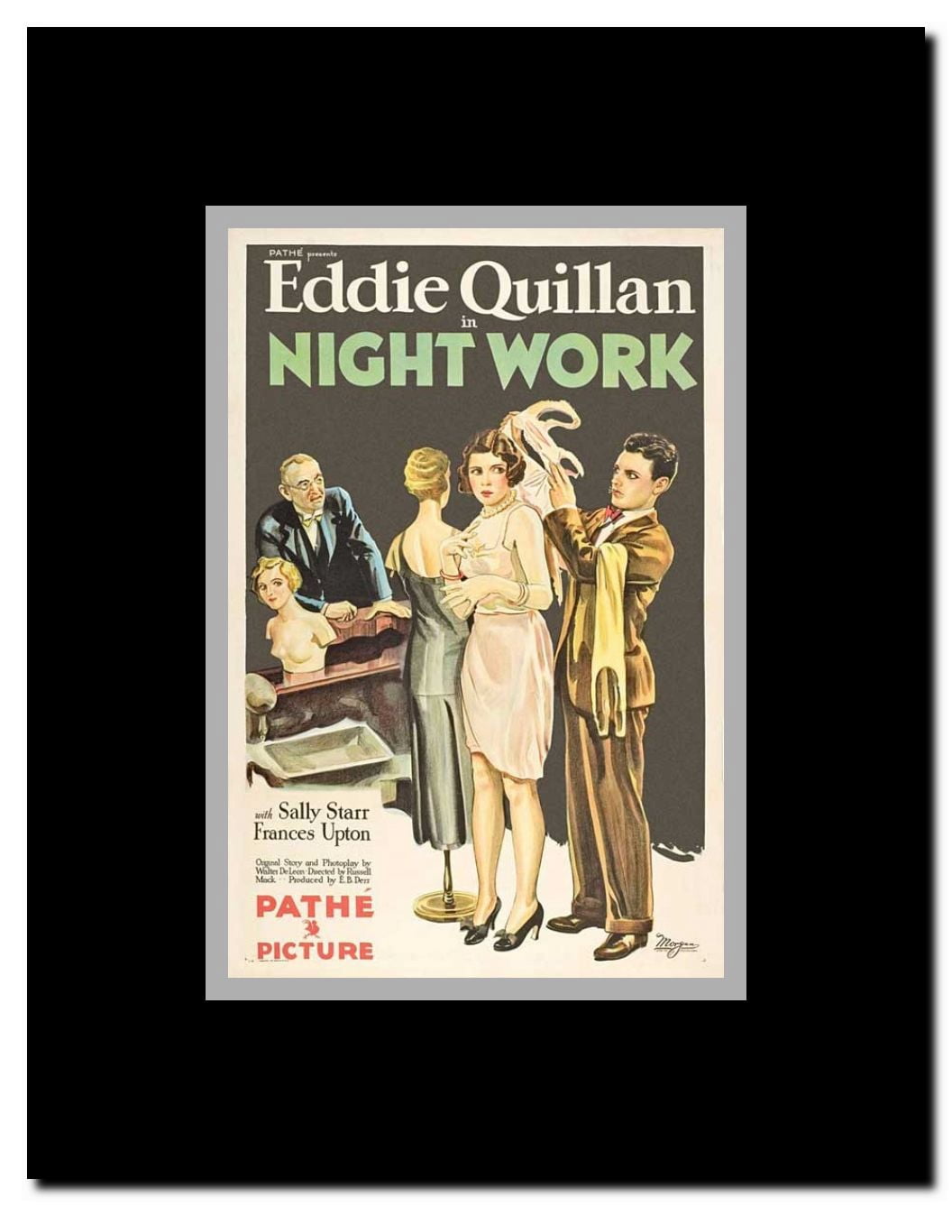 Night Work Framed Movie Poster
