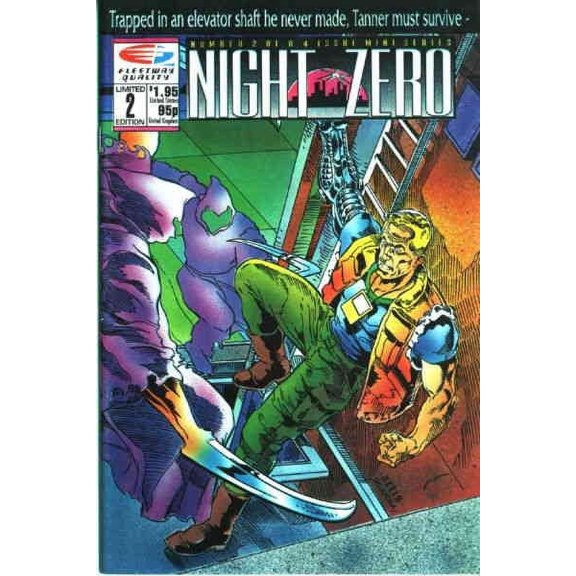 Night Zero #2 VF ; Fleetway Quality Comic Book