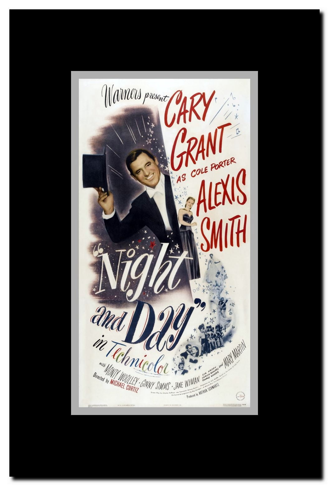 Night and Day Framed Movie Poster