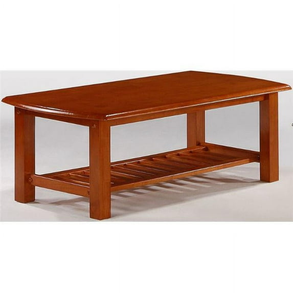 Night and Day Furniture TC-COR-TK Corona Coffee Table in Teak