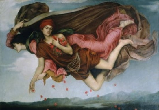 Night and Sleep 1878 Evelyn de Morgan (1855-1919British) Oil on canvas De Morgan Foundation London Canvas Art - Evelyn de Morgan (24 x 36)