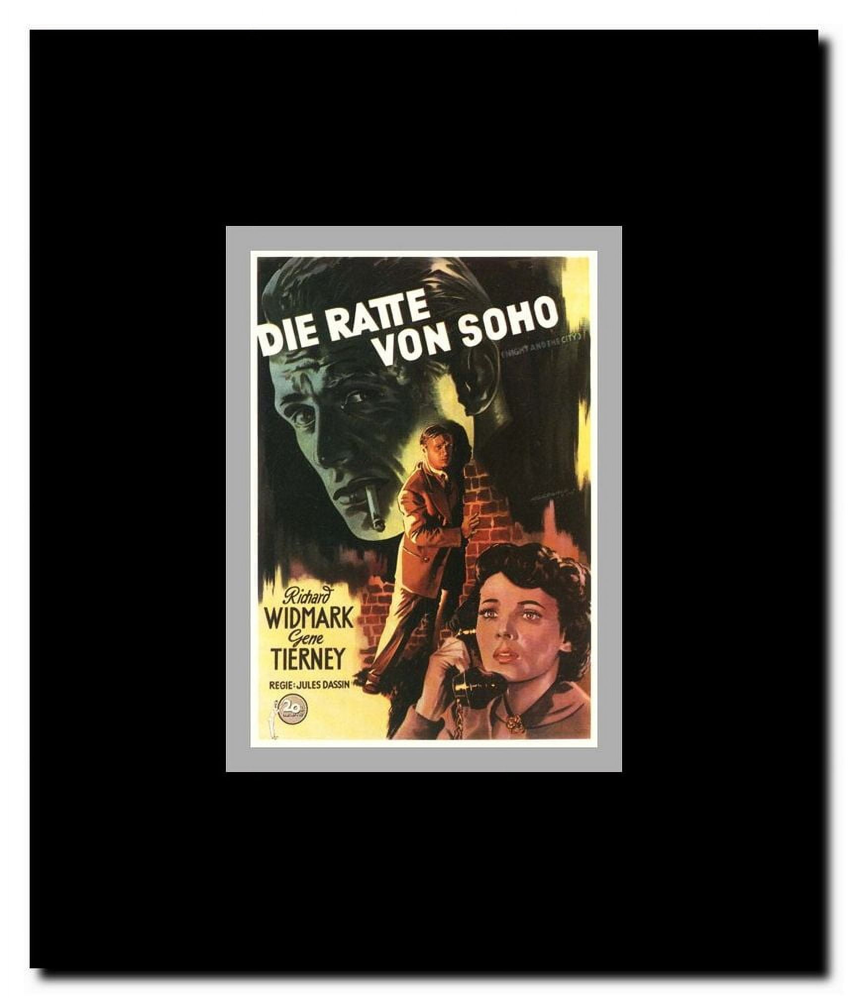 Night and the City Framed Movie Poster