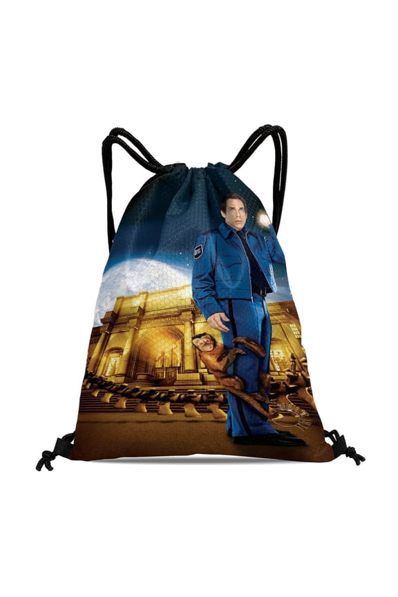 Night at the Museum Drawstring Backpack Bag Party Favors Goodies Merch Gym Waterproof Swimming Beach Fans