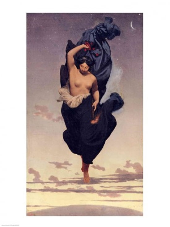 Night c1850-55 Canvas Art - Jean leon Gerome (18 x 24)