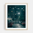 thumbnail image 1 of Night in Aurel Vlaicu, Arad 01 - Arad Județul Arad Romania Photography Oak Framed Wall Art Print 16 x 20 inches, 1 of 12