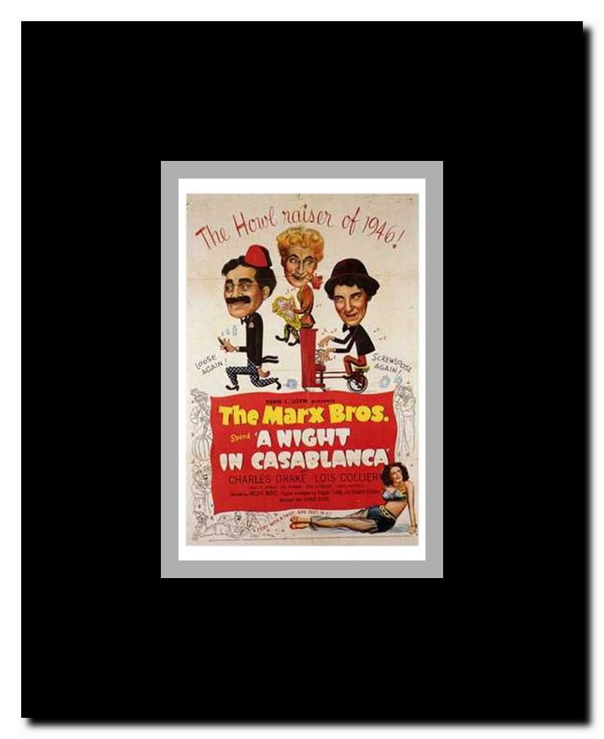 Night in Casablanca Framed Movie Poster