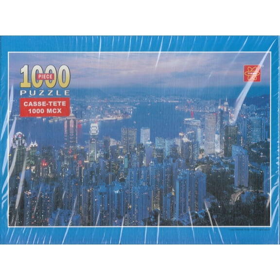 Night in Hong Kong 1000 Piece Puzzle
