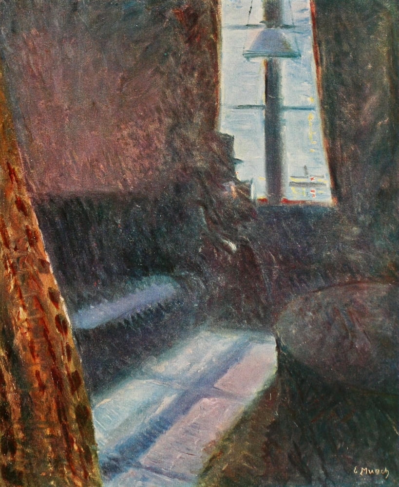 Night in St Cloud 1890 Canvas Art - Edvard Munch (18 x 24)