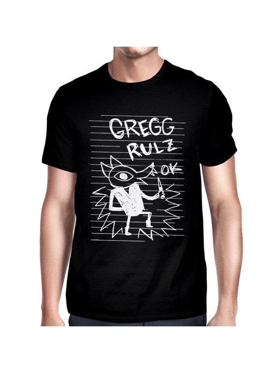 Night in the Woods Gregg Rulz Ok T-Shirt, Men's and Women's Sizes (drsh-285)
