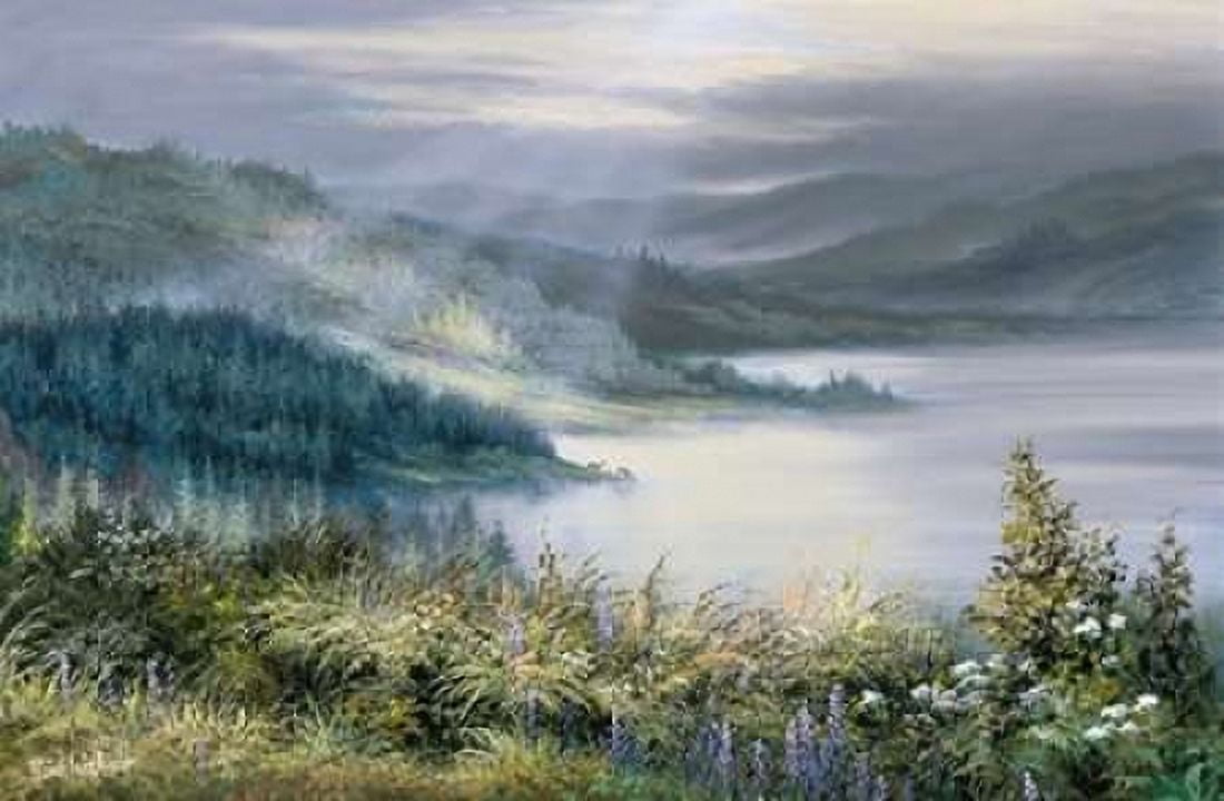 Night is falling Canvas Art - Reint Withaar (12 x 18)