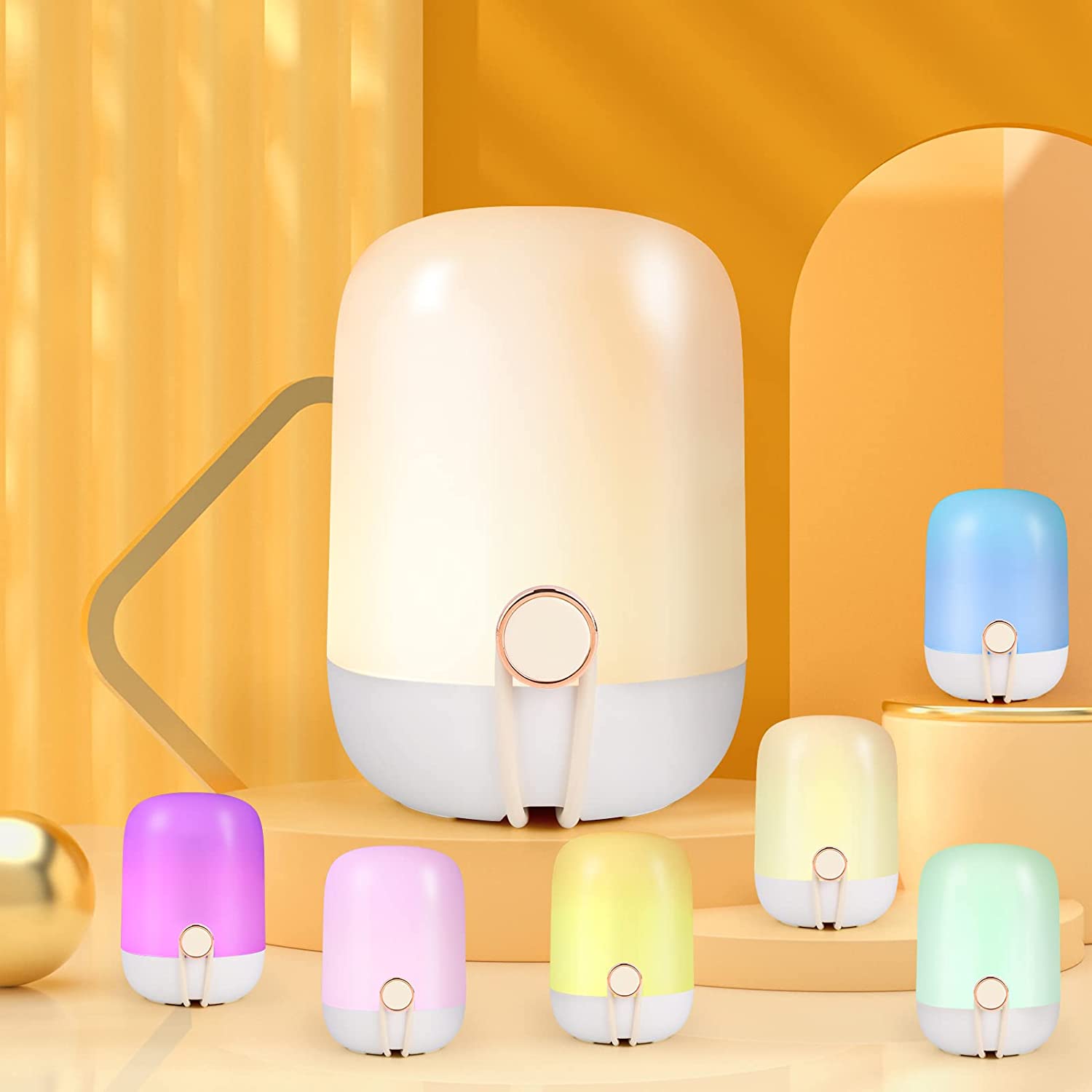 Night lights lamp for breastfeeding and diaper changing, LED nursing