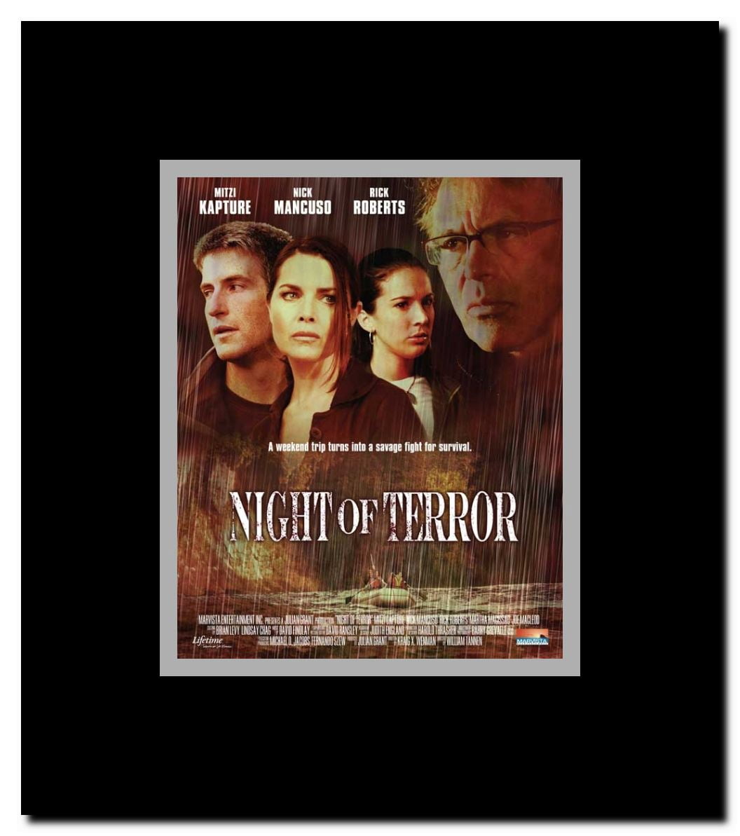 Night of Terror Framed Movie Poster