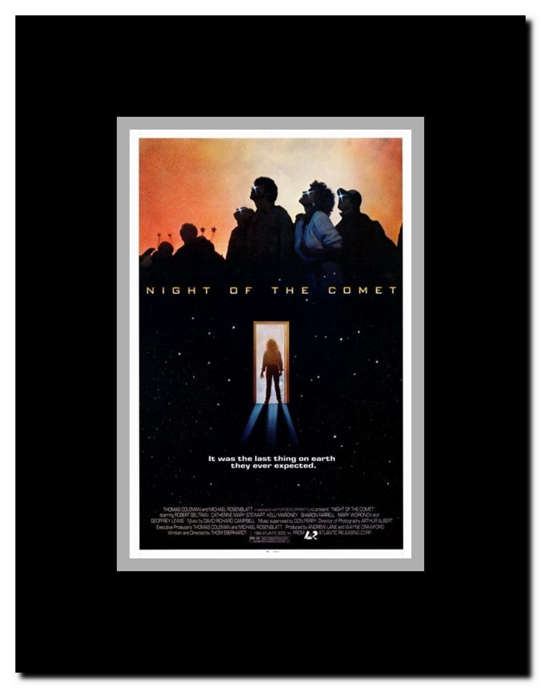 Night of the Comet Framed Movie Poster