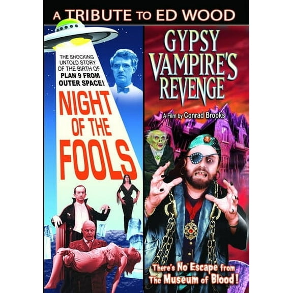 Night of the Fools / The Gypsy Vampire's Revenge (DVD), Alpha Video, Horror