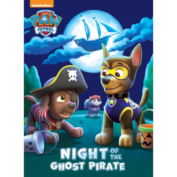 Pre-Owned Night of the Ghost Pirate (Paw Patrol), by Golden Books, (Paperback), Children's Books, English