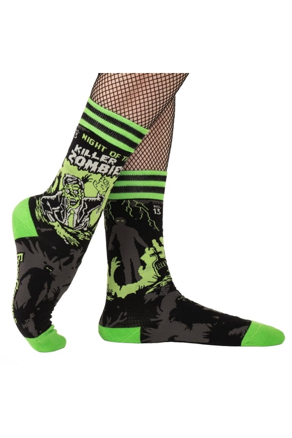 Night of the Killer Zombies Crew Socks
