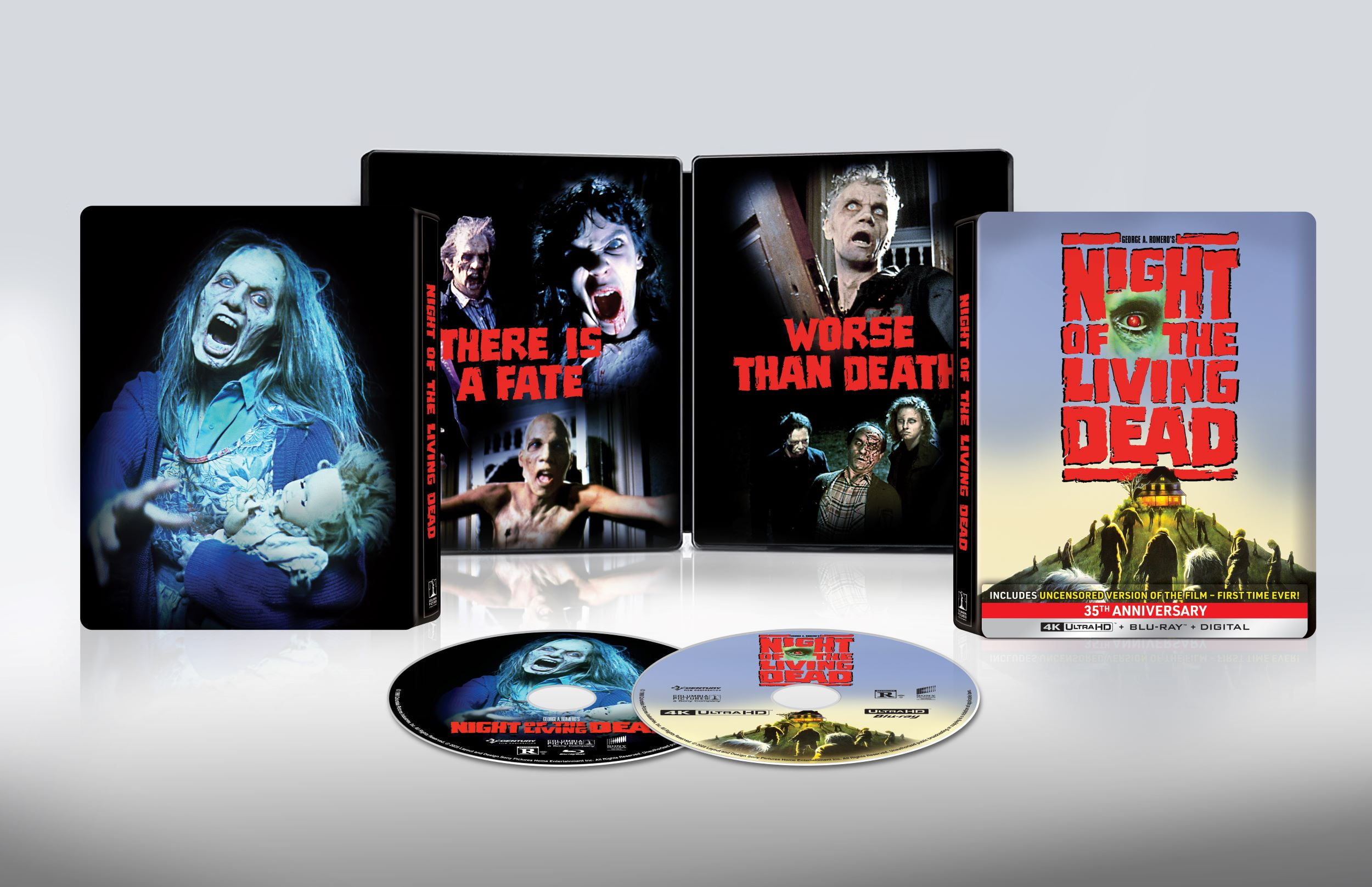 Night of the Living Dead (1990) (Steelbook) (4K Ultra HD +