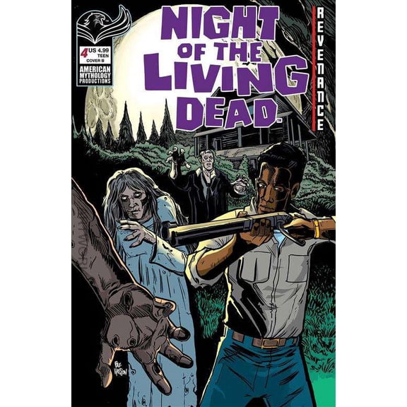 Night of the Living Dead: Revenance #4B VF ; American Mythology Comic Book