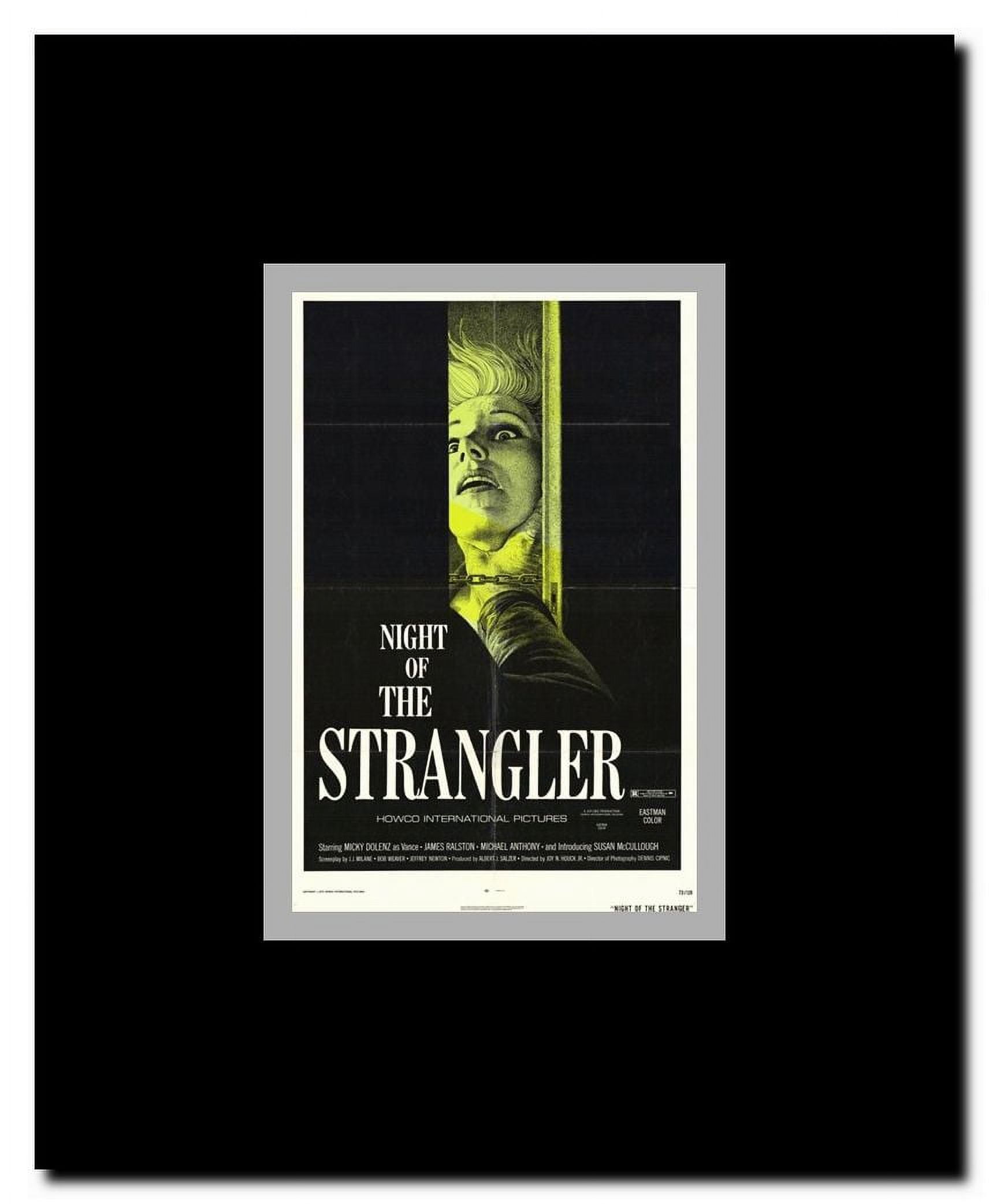 Night of the Strangler Framed Movie Poster