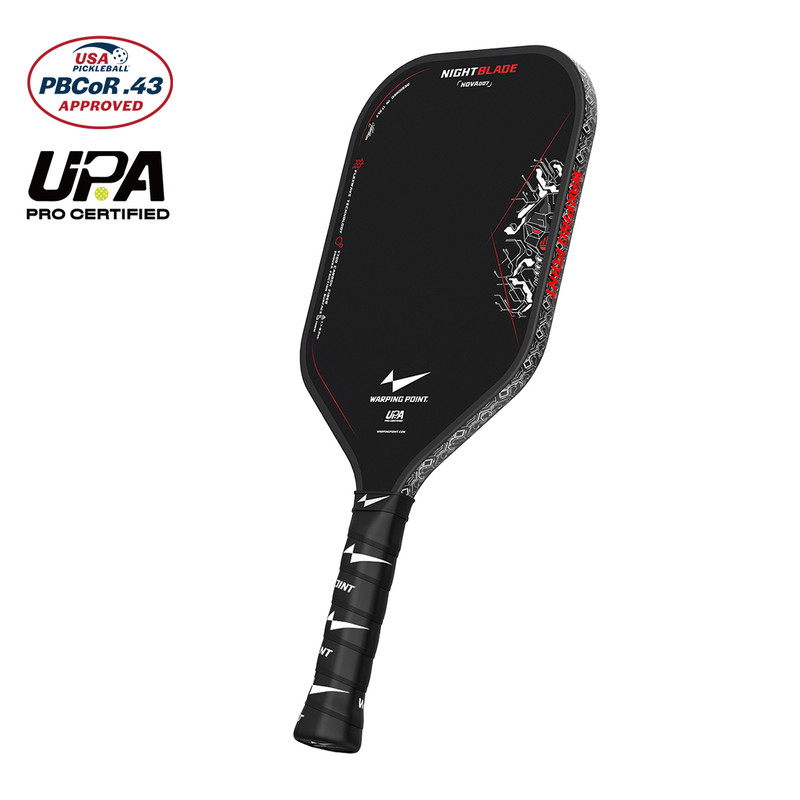 ROKNE Taktical Carbon Pickleball-Paddel – USAPA-zugelassen, 3K Kohlefaser, 13 Mm Oder 16 Mm, Für Mehr Spin & Kontrolle