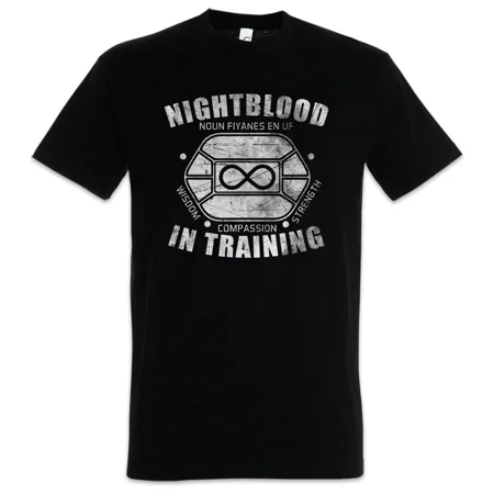 Nightblood In Training T-Shirt The Commander Clarke 100 Skaikru Lexa Symbol