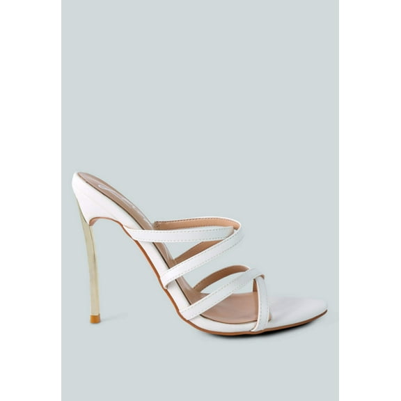 Nightclub Ready Strappy Stiletto Heel Sandals