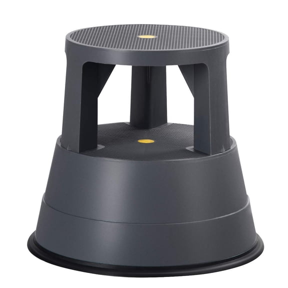 Nightcore Rolling Step Stool Kick Stool Ladder w/Non-Slip Retractable Swivel Casters Firm Rubber Base, Home Appliance Mobile Scooter for Upper Cabinets High Closet, 330 LBS Weight Capacity Y101