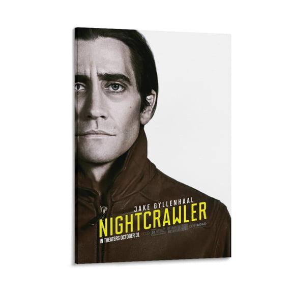 Nightcrawler Classic Movie Poster Picture Print Wall Art Poster Painting Canvas Posters Artworks Gift Room Aesthetic 12x18inch(30x45cm)