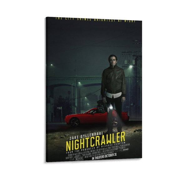 Nightcrawler Classic Movie Poster Posters Art Print Wall Photo Paint Poster Hanging Picture Family Bedroom Decor Gift 16x24inch(40x60cm)