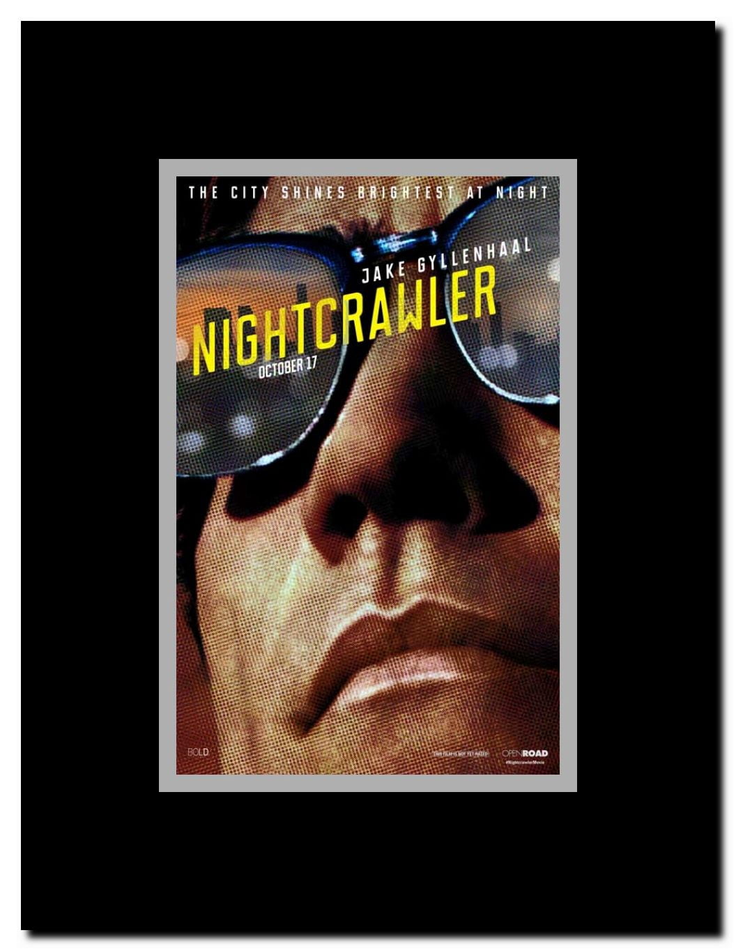 Nightcrawler Framed Movie Poster