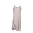 thumbnail image 1 of Nightdress for Women Pajamas New Women's Cotton Nightgowns Plus Size Sleeveless Sleepdress Loose Lightweight Nightdress Sleepwear Gray XXL, 1 of 5