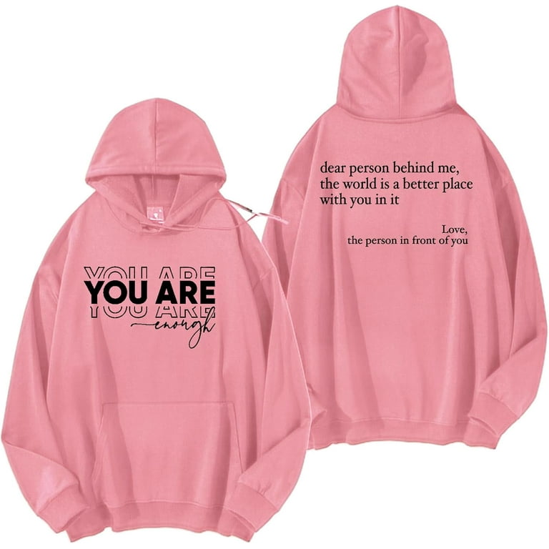 Behind Me Sweatshirt Damen About You Nighted You Are Enough Hoodie