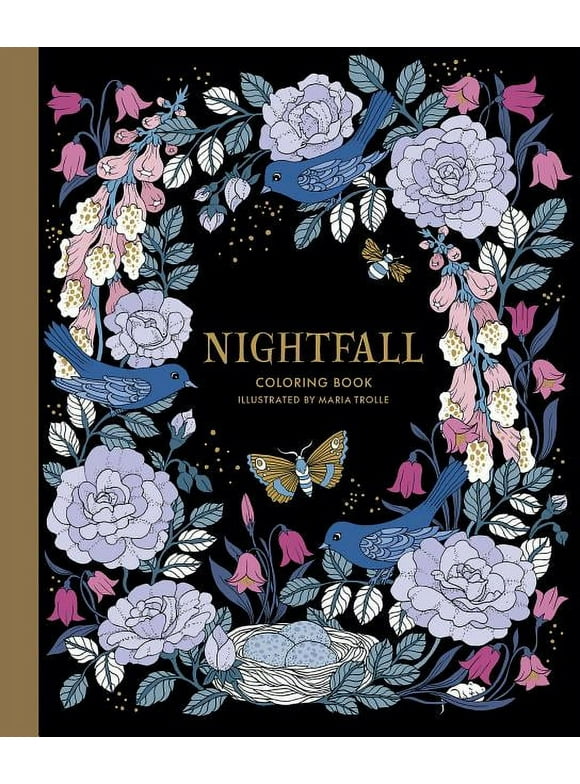 Nightfall Coloring Book: Originally Published in Sweden as Skymningstimman, (Hardcover)