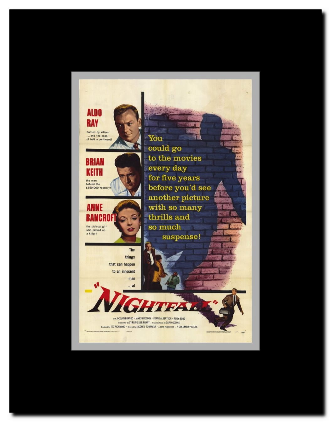 Nightfall Framed Movie Poster