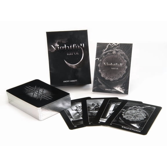 Nightfall Tarot: (Tarot Kit Box Set with 78 Cards and Guide Book), (Paperback)