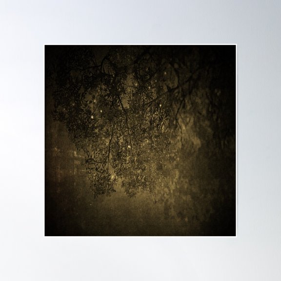 Nightfall: Winter Poster Wall Art, Modern Wall Decor, 30x30 UNFRAMED