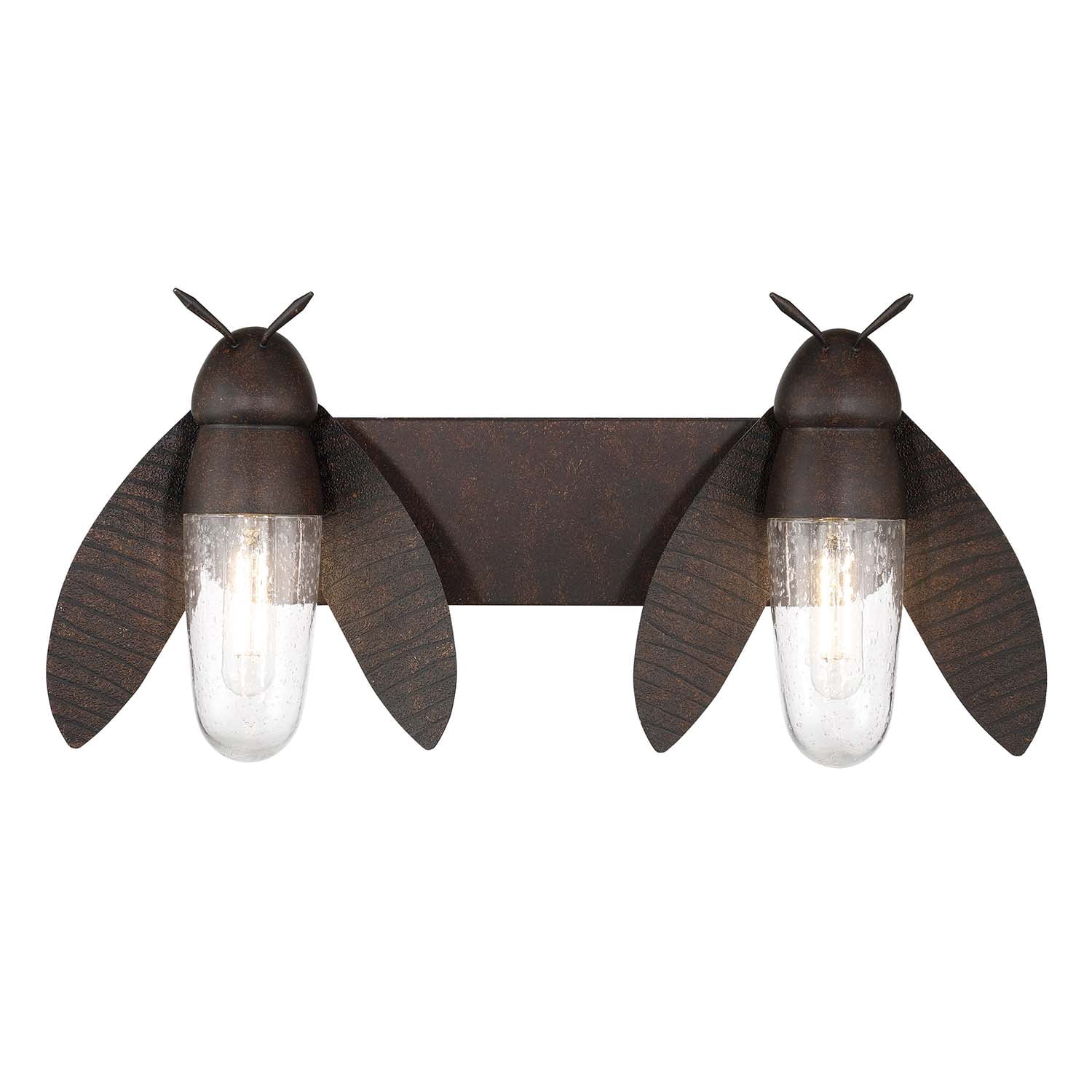 Nightflight - Vanity Light - 2 Light - Rustic Bronze
