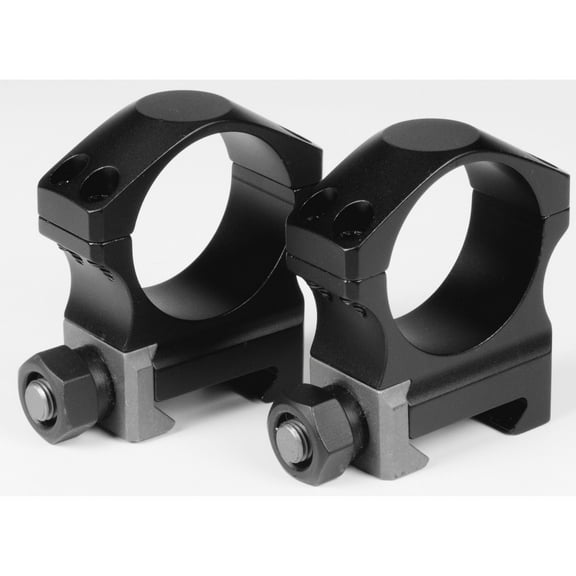 Nightforce Ultralite Picatinny 30mm Scope Rings Matte Black Medium