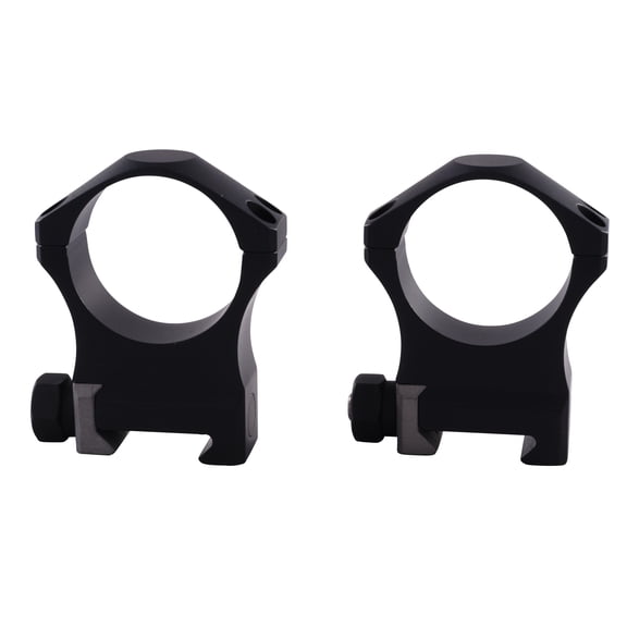 Nightforce X-Treme Duty Ultralite 4 Hole Picatinny 34mm Scope Rings Matte Black Extra-High