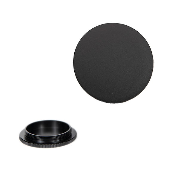 Nightforce Metal Threaded Scope Cover Set Benchrest Models Matte Black