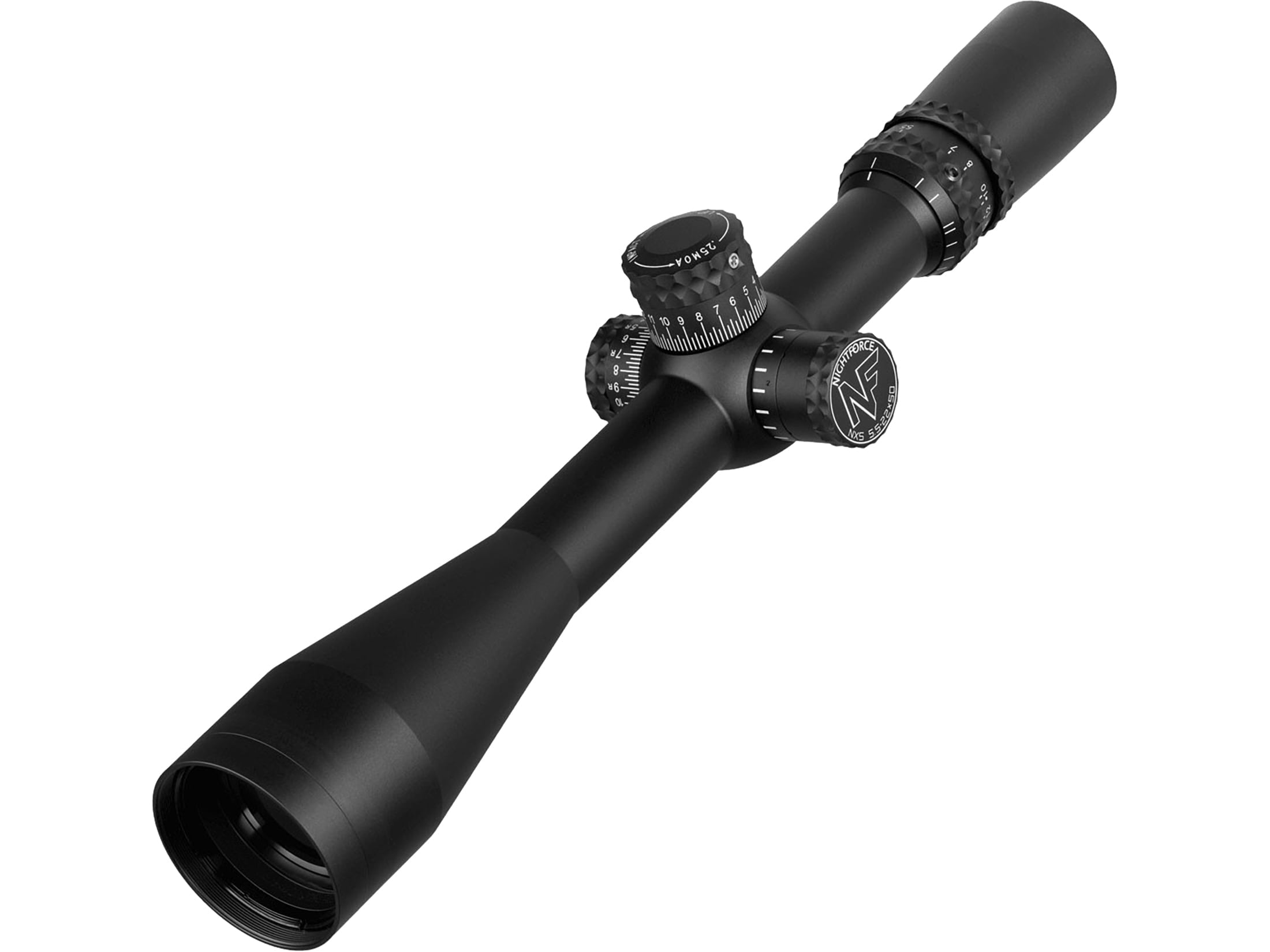 Nightforce NXS Rifle Scope 5.5-22x 50mm Illuminated MOAR-T Reticle Matte Black