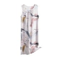 thumbnail image 1 of Nightgown for Women Sleeveless Sleepwear Sexy Sleep Dress Night Shirt Soft Chemise Nighties White XL, 1 of 3