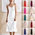 thumbnail image 1 of Nightgown with Built in Bra Racerback Sleeveless Night Shirt Spaghetti Strap Loose Fit Breathable Sleepwear Lightweight Sleepdress Z06 Black S, 1 of 6