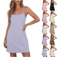 thumbnail image 1 of Nightgowns for Women Sleep Shirts for Women Night Shirts for Sleeping Crew Neck Sleepwear Purple, 1 of 7