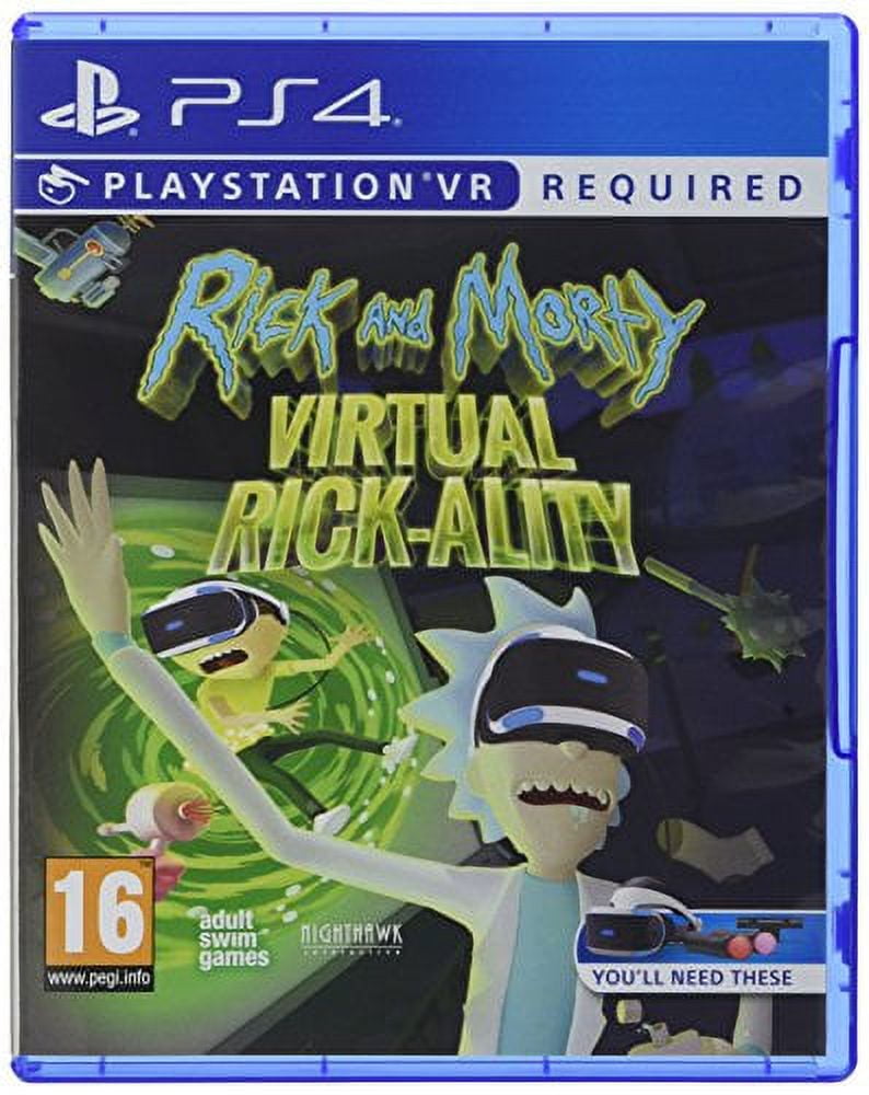 Nighthawk Interactive Rick And Morty Virtual Rick-Ality (Ps4) Abis_Video_Games