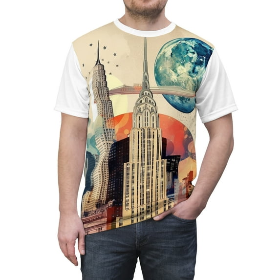 Nightlife New York Urban Wanderer Unisex Tee