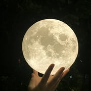 Nightlight 3d  remote control moon lamp patting bedside moon lamp creative atmosphere feeding lighting