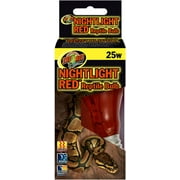 Zoo Med Nightlight Red Reptile Bulb Red 25 W
