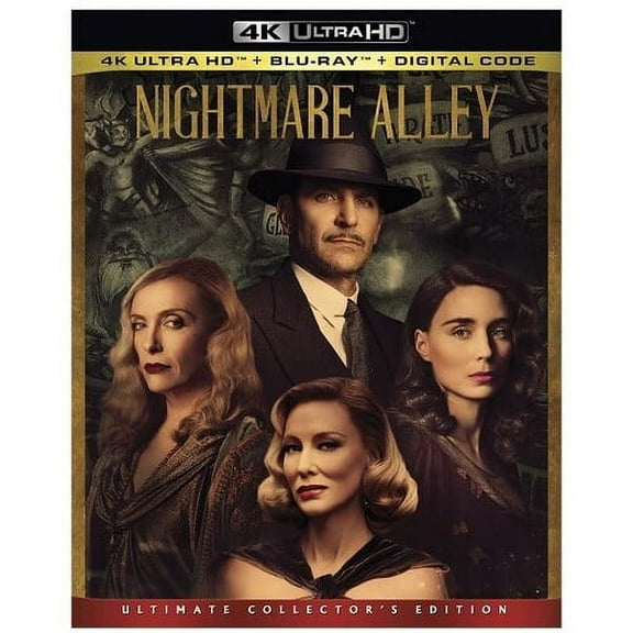 Nightmare Alley (4K Ultra HD + Blu-Ray + Digital Code)